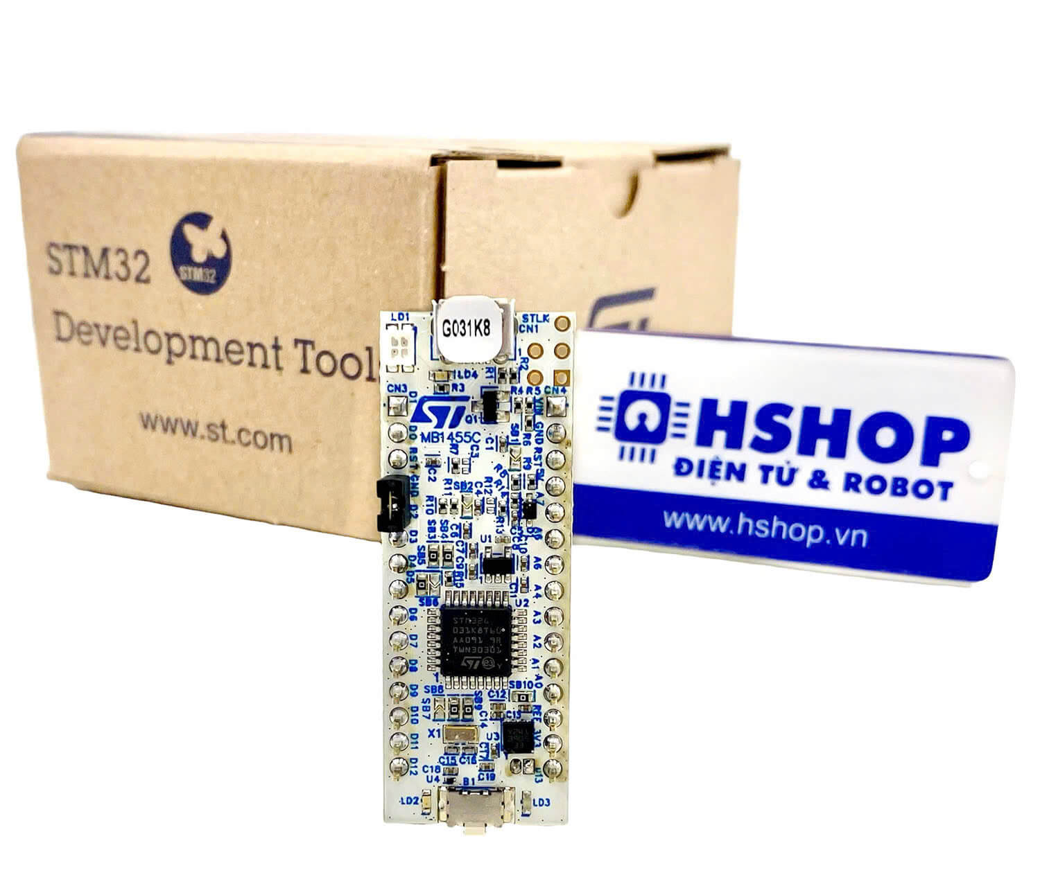 Kit NUCLEO-G031K8, STM32 Nucleo-32 development board with STM32G031K8 MCU