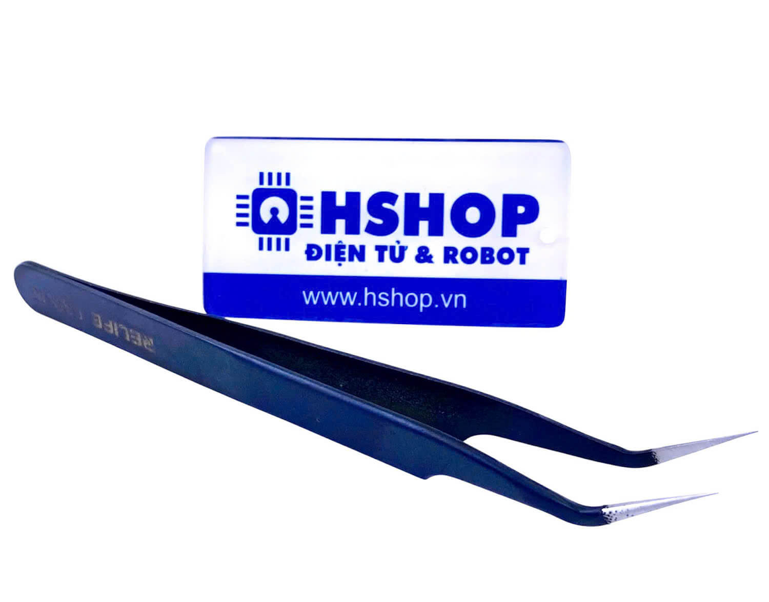Nhíp tĩnh điện RELIFE RL-ESD-15 mũi cong chính hãng