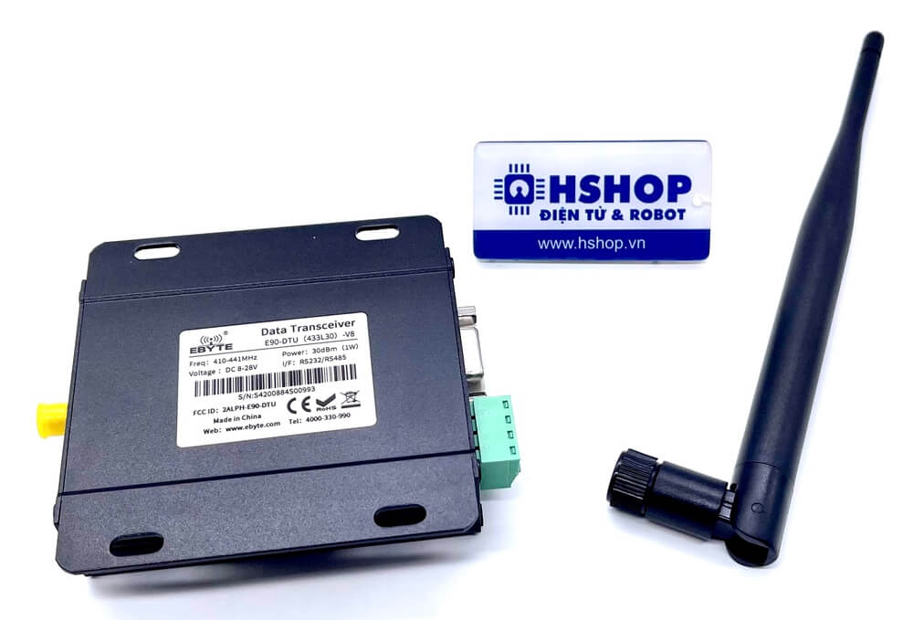 Module Lora 433MHz RS232/RS485 8000m EBYTE E90-DTU(433L30)-V8