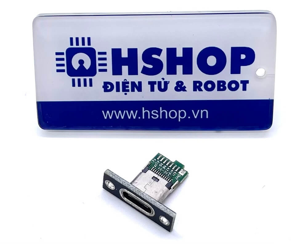 Mạch ra chân USB-C USB Type C Female With Fixing Plate Breakout Board