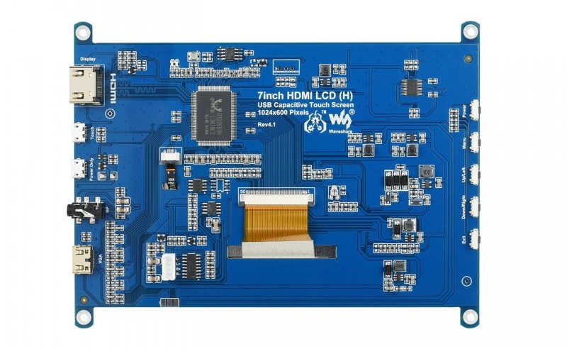 Màn hình Waveshare IPS 7 inch HDMI VGA Capacitive Touch Screen LCD (H)