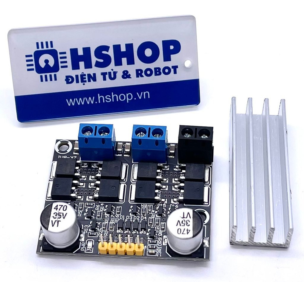 Mạch điều khiển động cơ ZK-BM1 MOSFET DC Motor Driver 10A