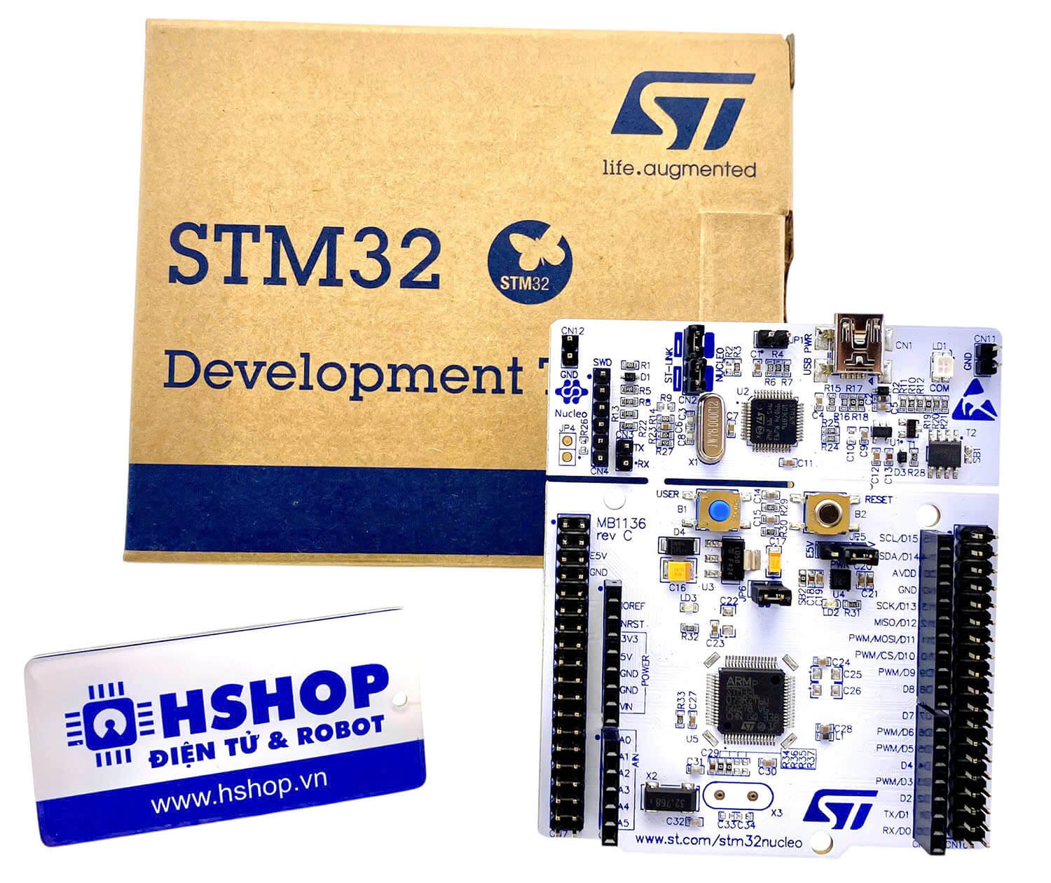Kit NUCLEO-L073RZ, STM32 Nucleo-64 development board with STM32L073RZ MCU