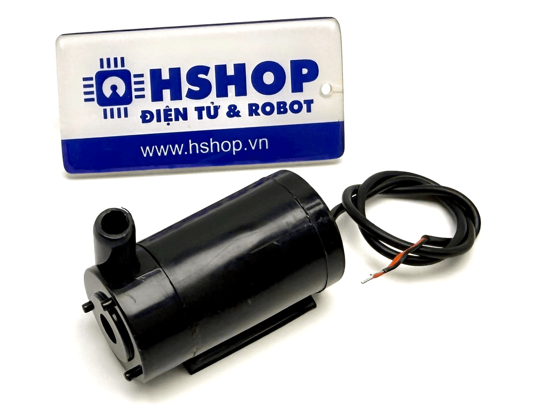 Động cơ bơm nước mini dạng chìm 3-6VDC, 1.2 ~ 1.6L/phút.
