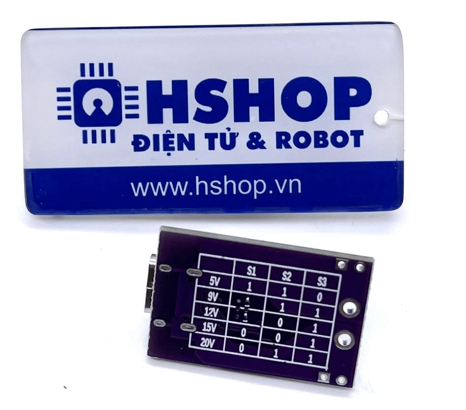 Mạch điều khiển ngõ ra PD/QC/AFC Fast Charge Ouput Controller WeAct
