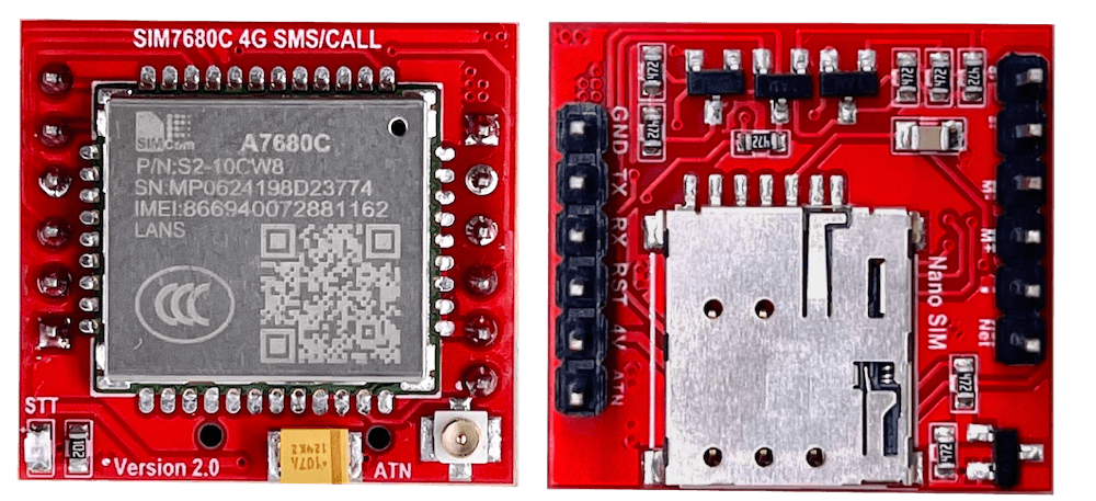 MKE-M21 SIM768x 4G SMS/CALL IoT Module