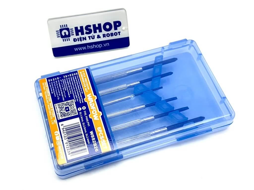 Bộ 6 tua vít chính xác Wadfow WSS2B26 Precision Screwdriver Set
