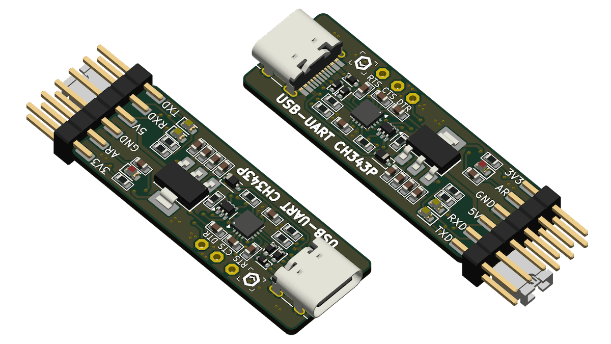 Mạch chuyển giao tiếp MKE-P01 USB-UART CH343P Converter