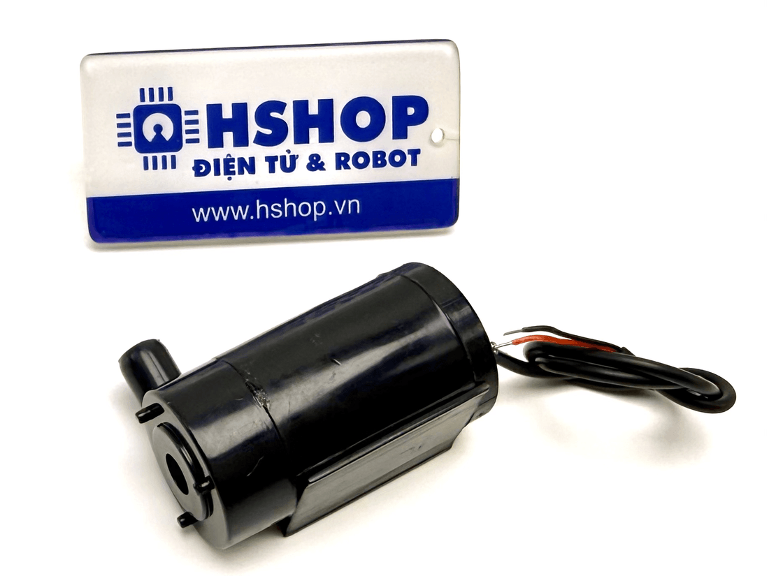 Động cơ bơm nước mini dạng chìm 3-6VDC, 1.2 ~ 1.6L/phút.