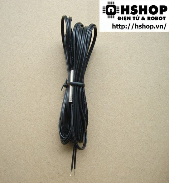 Đầu dò nhiệt điện trở NTC 10K 2m chống nước