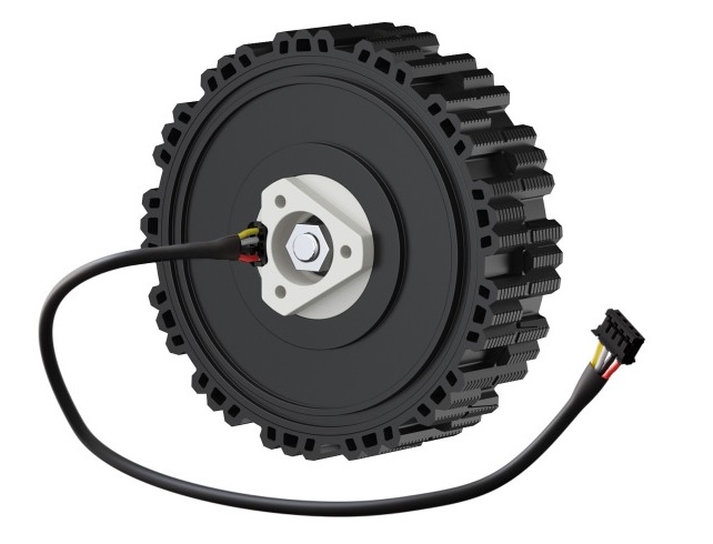 Waveshare DDSM400 Direct Drive Servo Motor, All-In-One Design, Hub Motor, Supports LIN bus communication