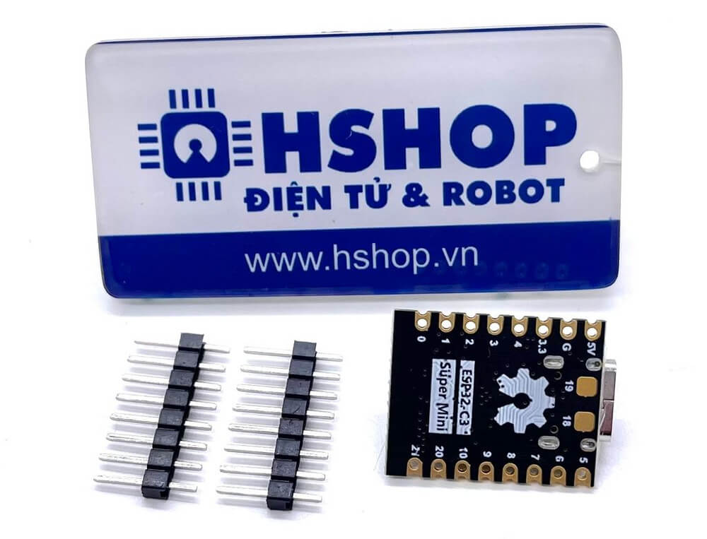 Kit phát triển Wifi BLE5 RISC-V SoC ESP32-C3 Super Mini 4MB Nologo