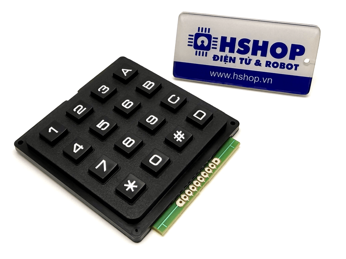 Module bàn phím ma trận nhựa cứng Keypad 4x4