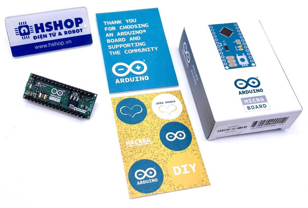 Arduino Micro chính hãng (Original - Made in Italy)