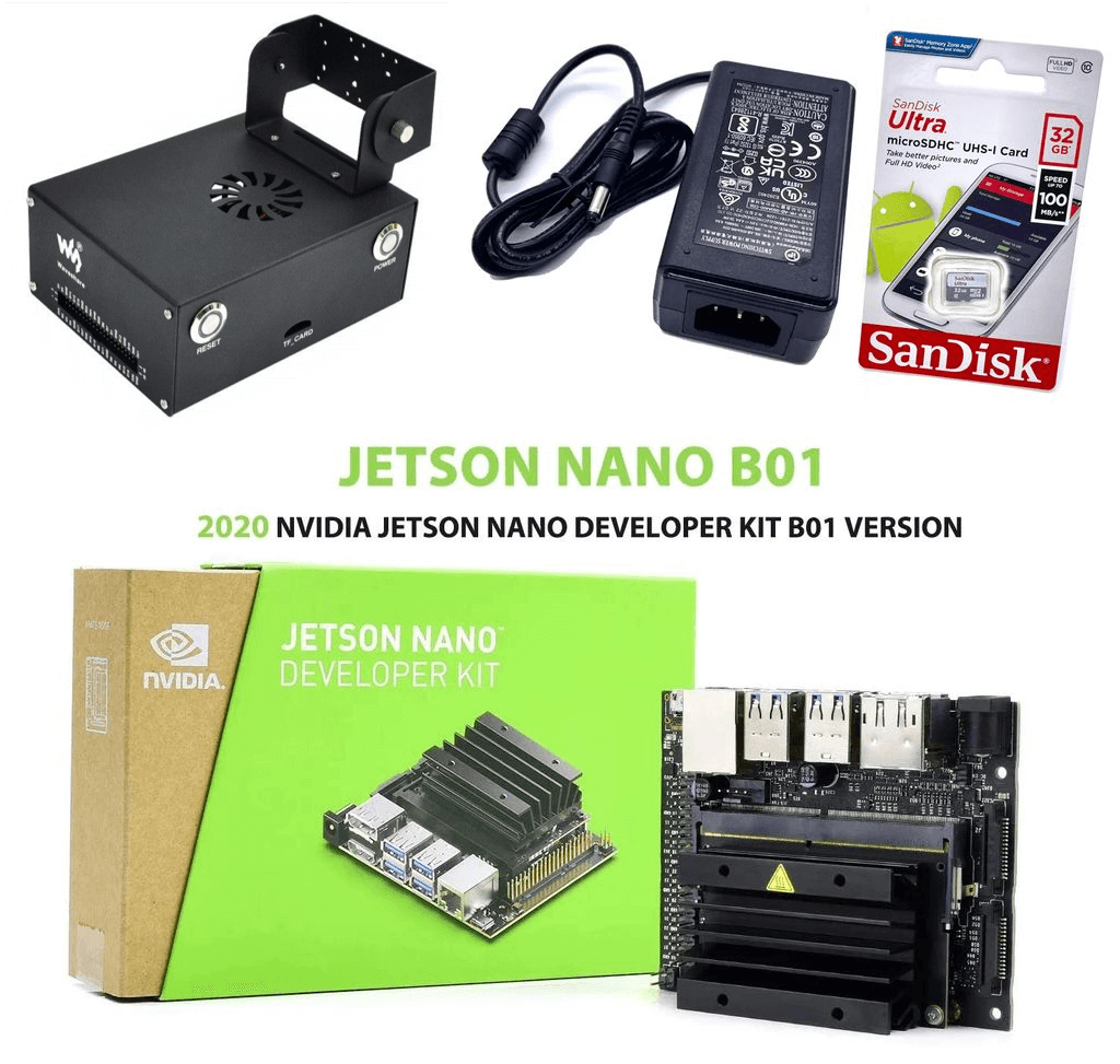 Combo NVIDIA Jetson Nano Developer Kit B01 cơ bản