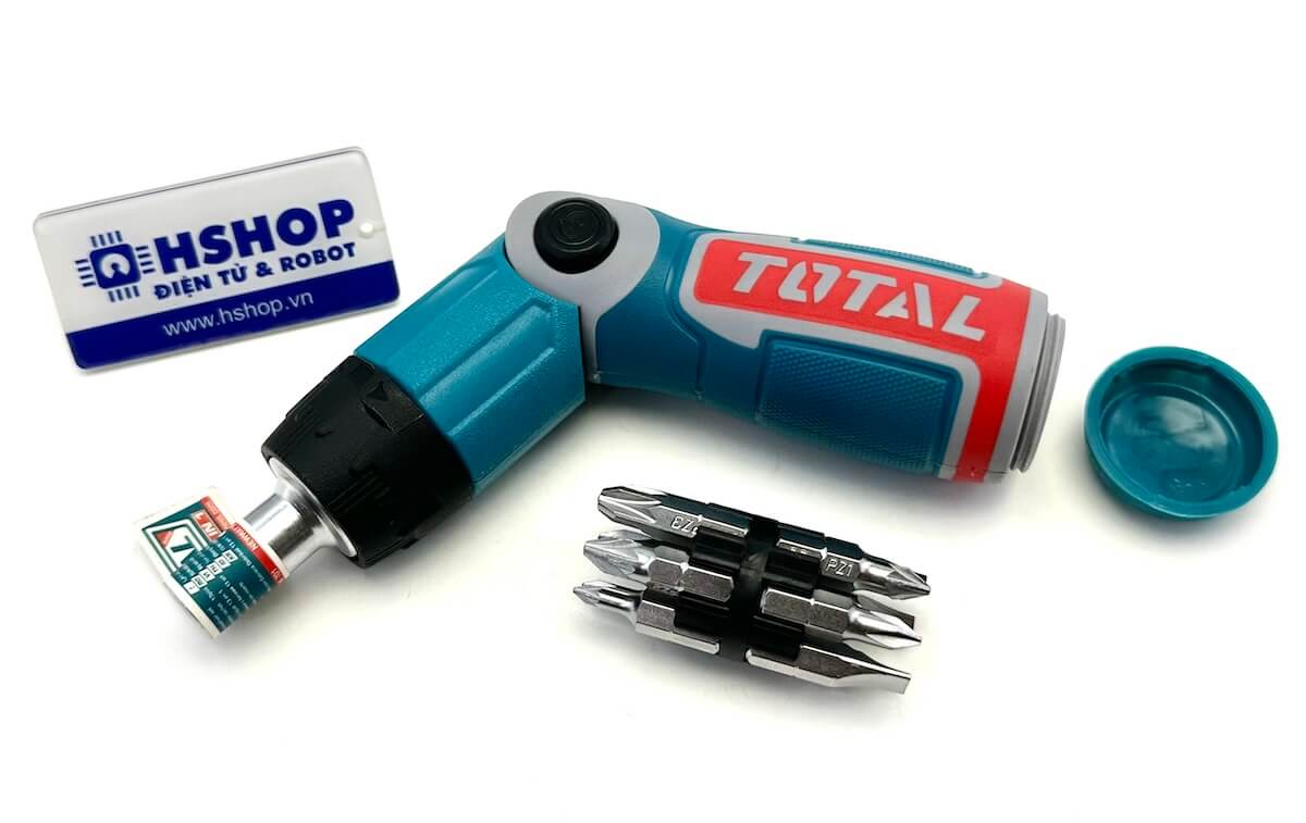 Tua vít gập tự động đa năng 13 chi tiết Total TACSD30136 Screwdriver