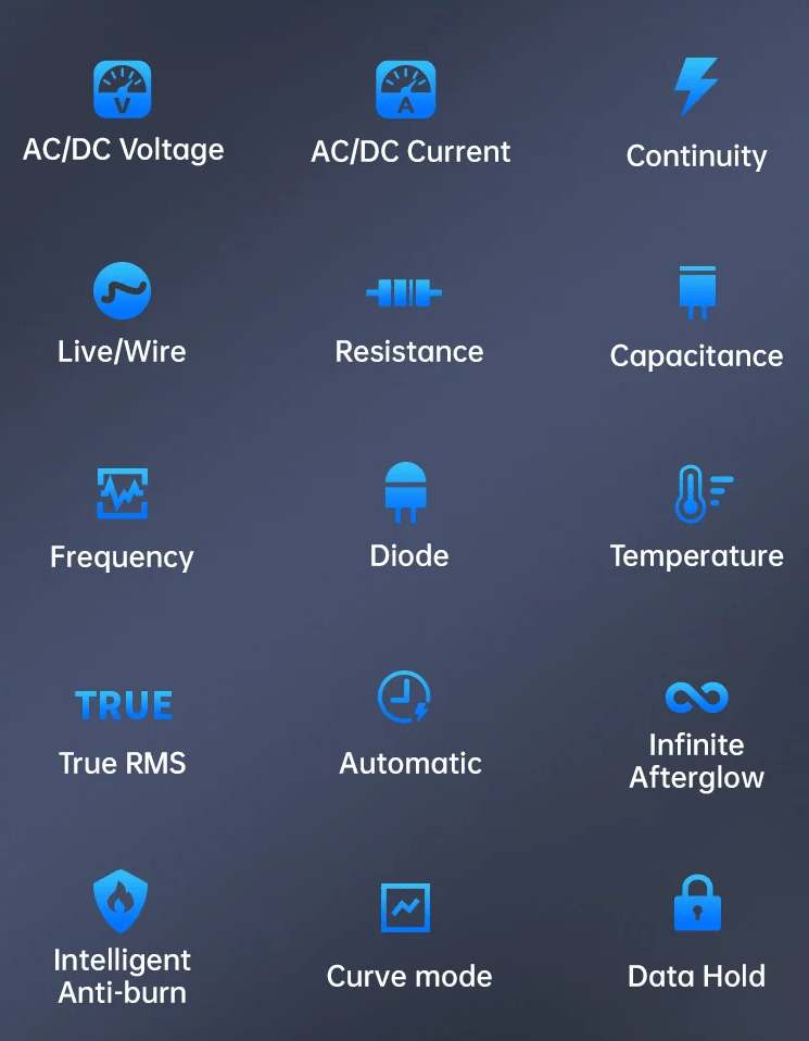 Máy đo hiện sóng FNIRSI® DST-210 Handheld 3-IN-1 Multimeter Oscilloscope Signal Generator