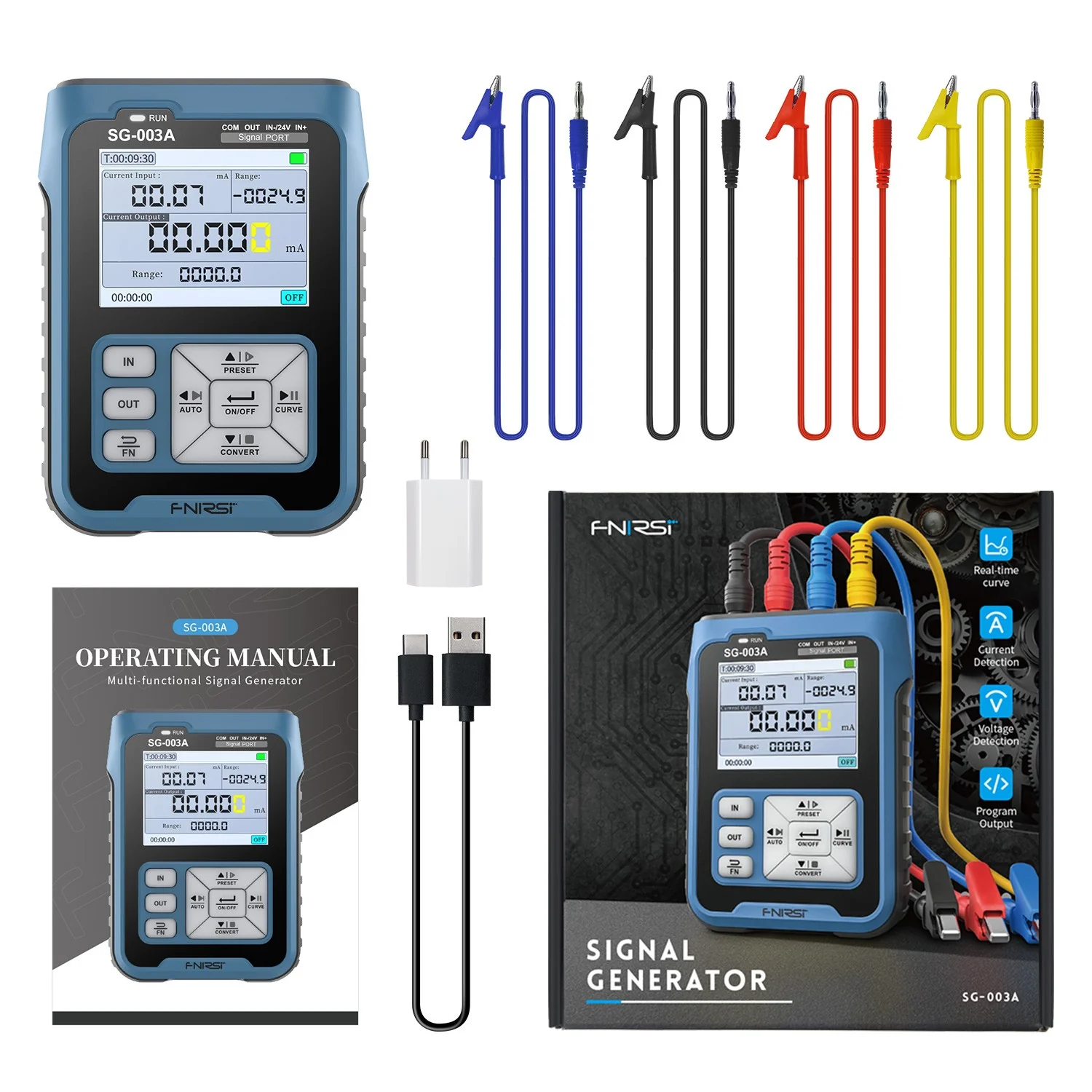 Máy tạo tín hiệu FNIRSI® SG-003A Signal Generator