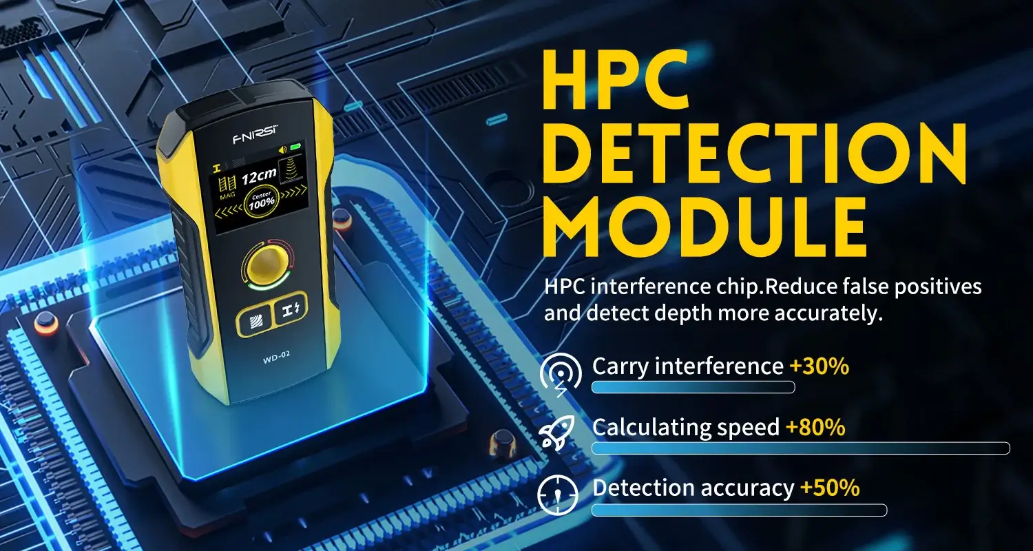 Máy dò quét âm tường FNIRSI® WD-02 Wall Detector Scanner