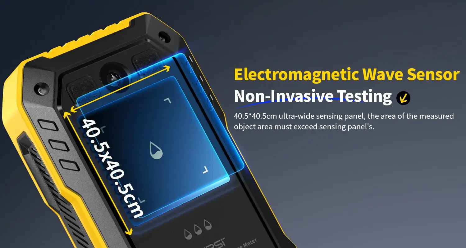 Máy đo độ ẩm gỗ FNIRSI® WMT-10 Non-Contact Inductive Wood & Wall Moisture Meter