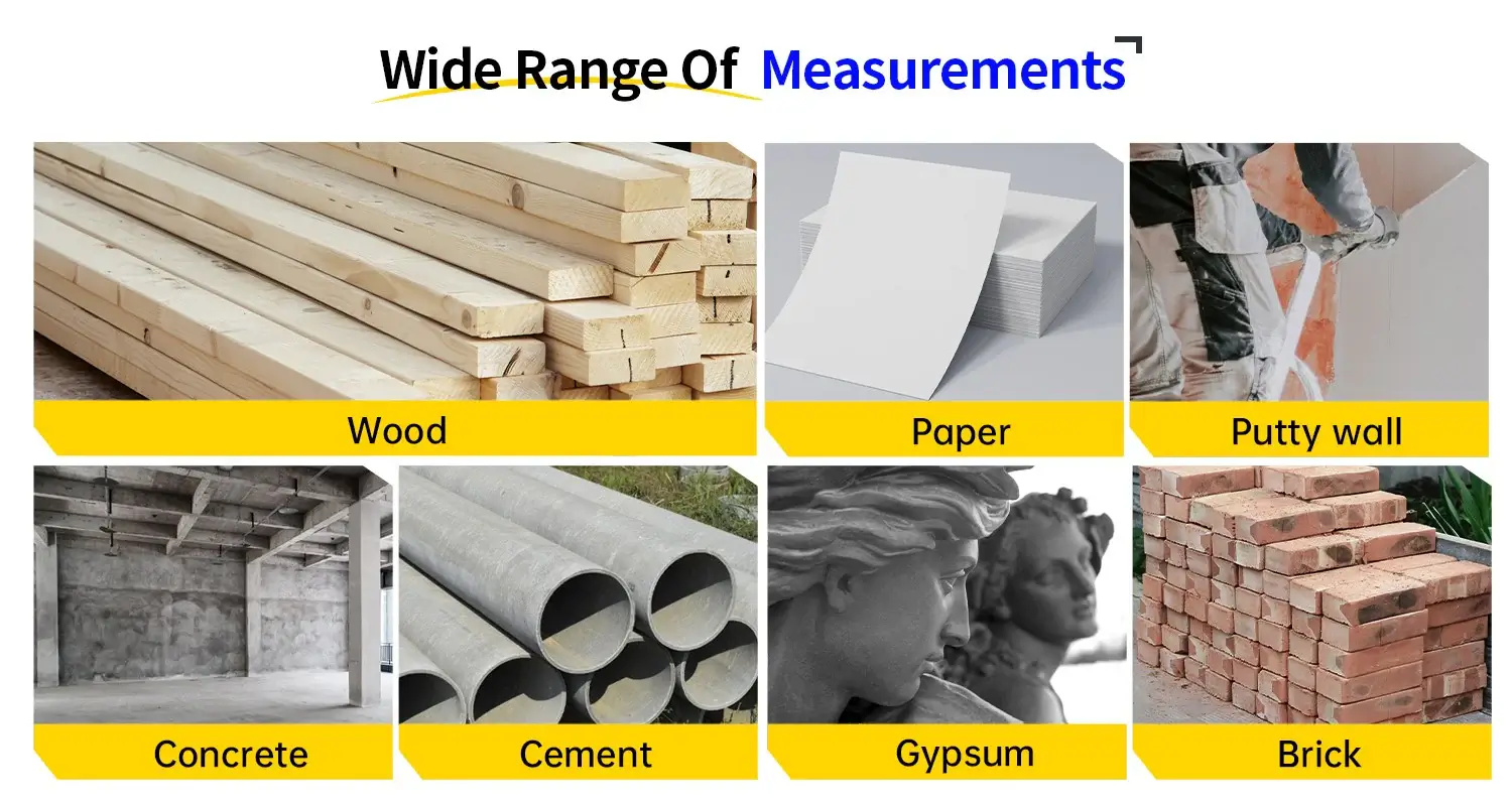 Máy đo độ ẩm gỗ FNIRSI® WMT-10 Non-Contact Inductive Wood & Wall Moisture Meter