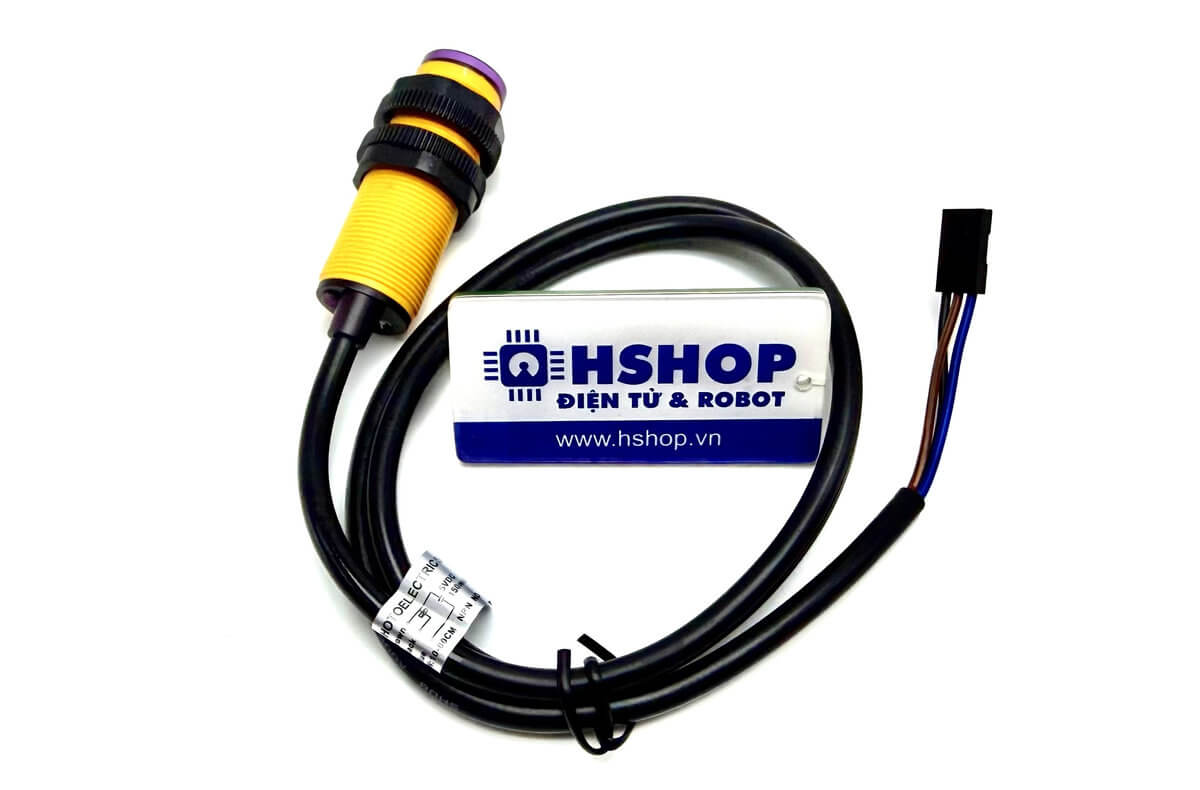 Cảm biến vật cản hồng ngoại E18-D80NK Adjustable IR Infrared Proximity Sensor