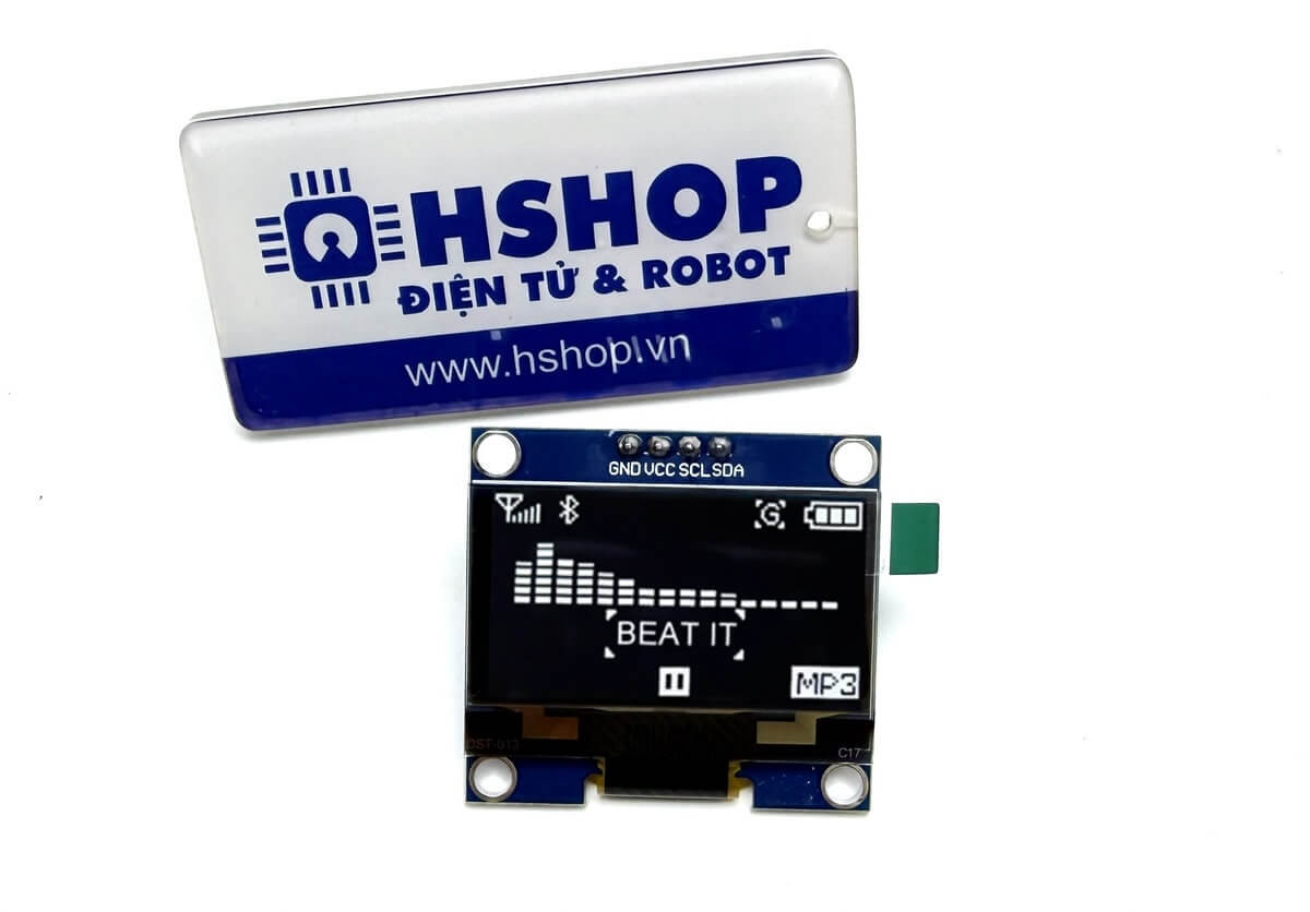 Màn hình Oled 1.3 inch giao tiếp I2C
