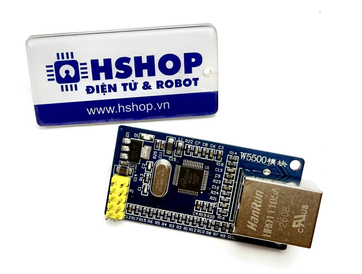 Mạch giao tiếp Ethernet SPI W5500 Module
