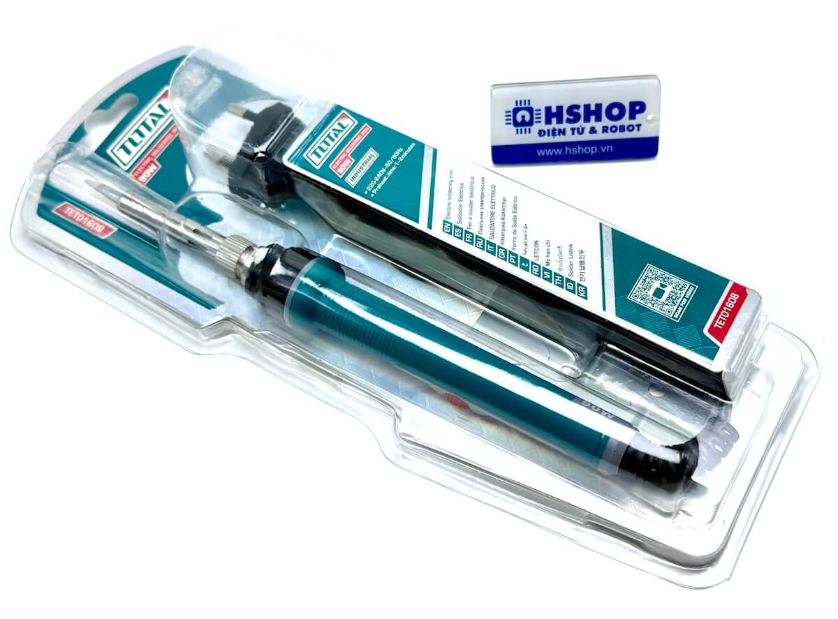 Mỏ hàn điều chỉnh nhiệt độ 90W Total TET01608 Soldering Iron