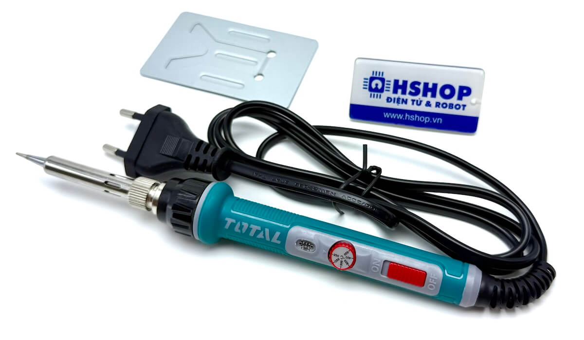 Mỏ hàn điều chỉnh nhiệt độ 90W Total TET01608 Soldering Iron