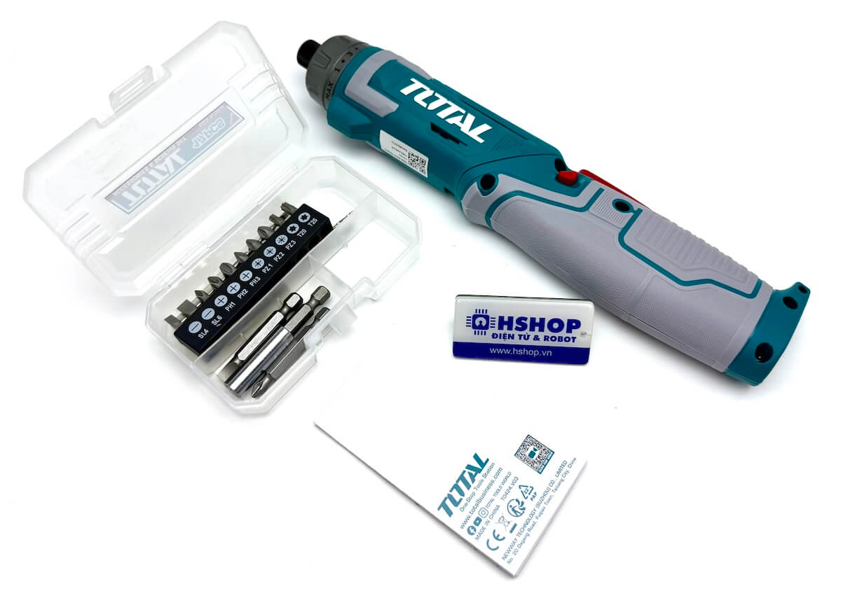 Máy vặn vít cầm tay dùng pin Total TSDLI08025 Coreless Screwdriver