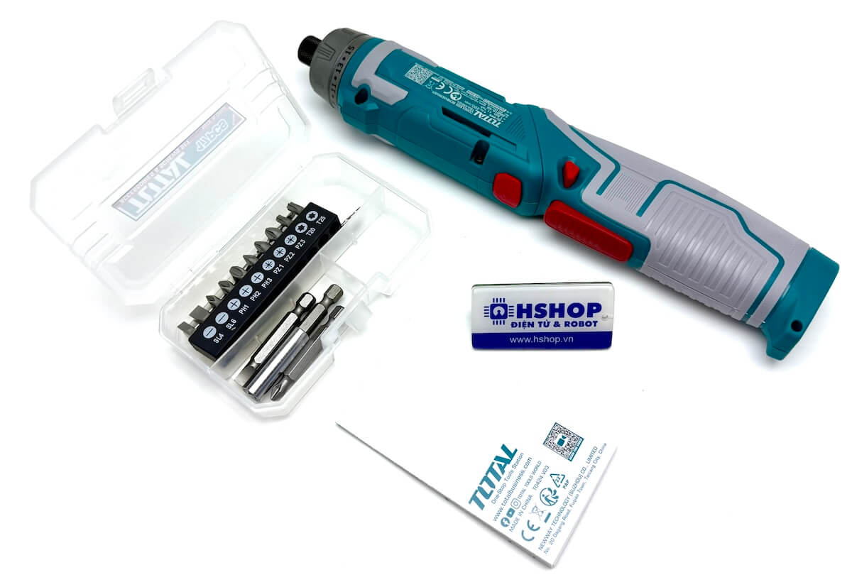 Máy vặn vít cầm tay dùng pin Total TSDLI08025 Coreless Screwdriver