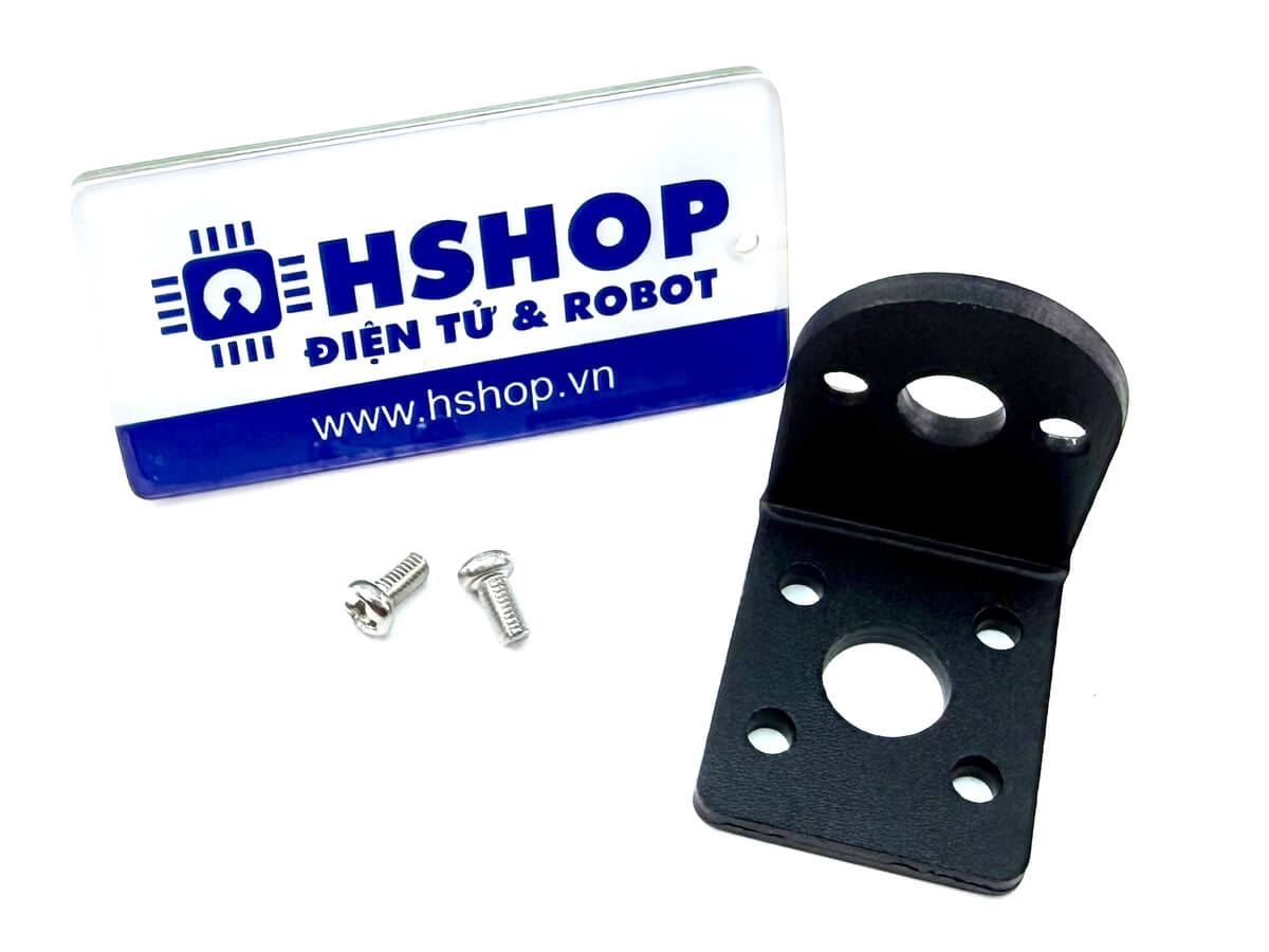 Gá bắt kim loại cho động cơ đường kính 25mm DC Geared Motor Mounting Bracket