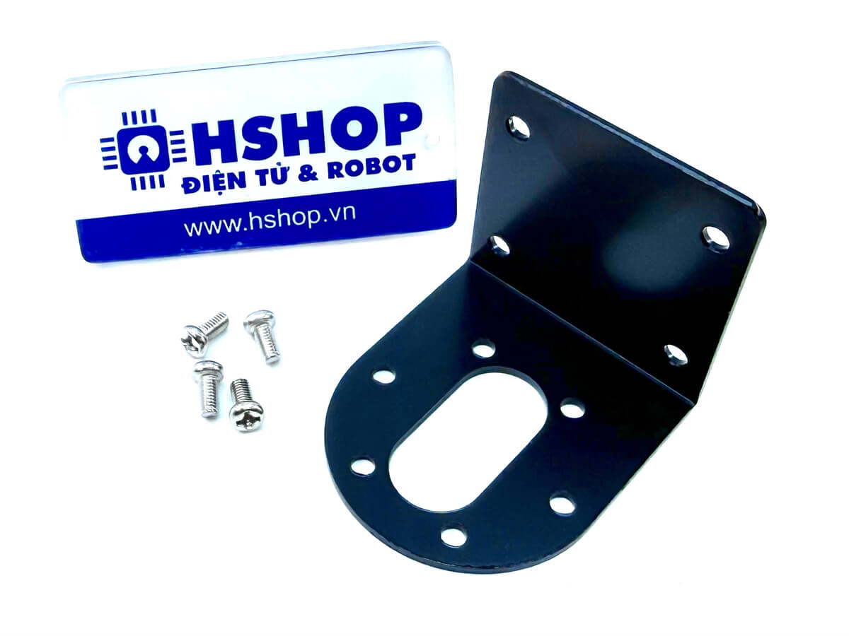 Gá bắt kim loại cho động cơ đường kính 37mm DC Geared Motor Mounting Bracket