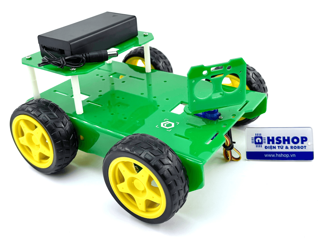 Khung xe MKE-R01 4WD Robot Car Chassis TT Motor