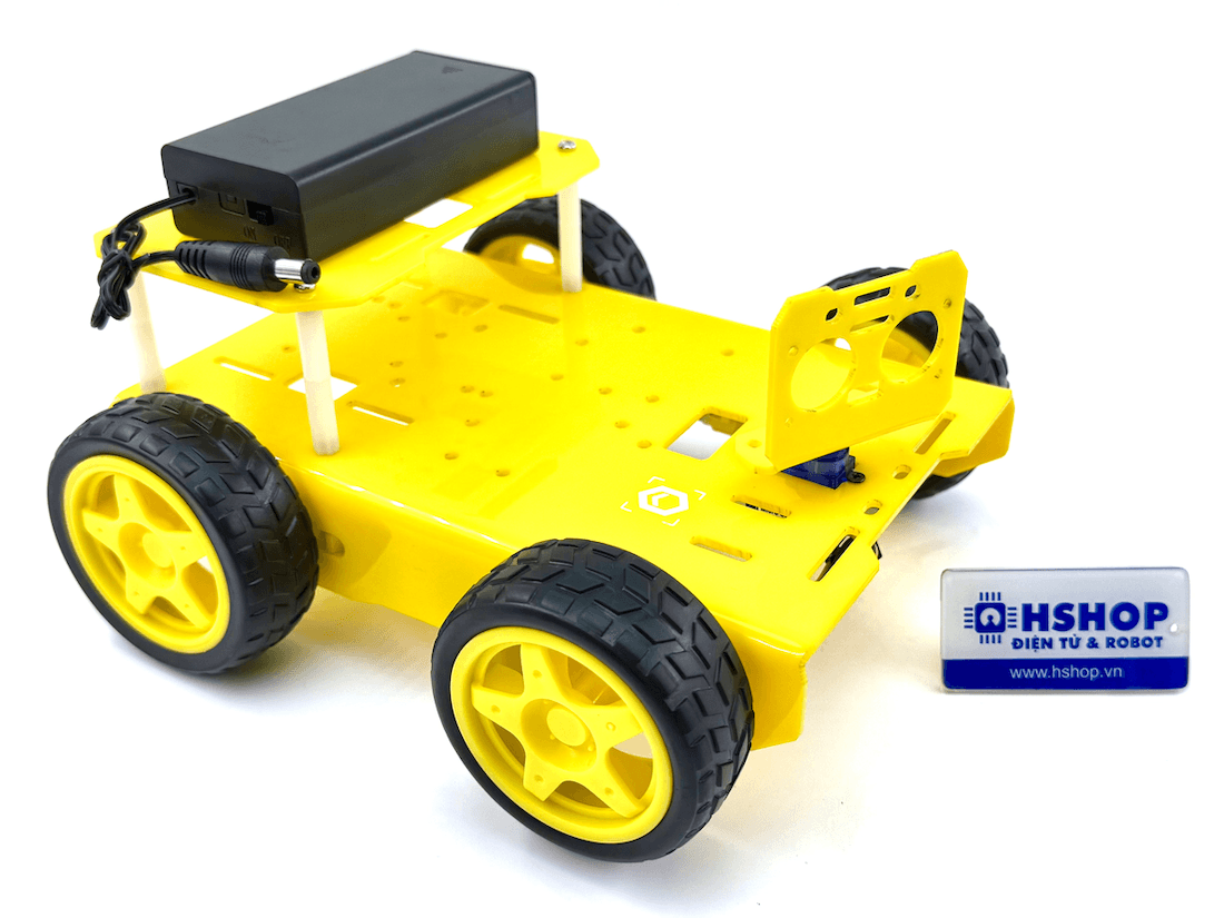 Khung xe MKE-R01 4WD Robot Car Chassis TT Motor