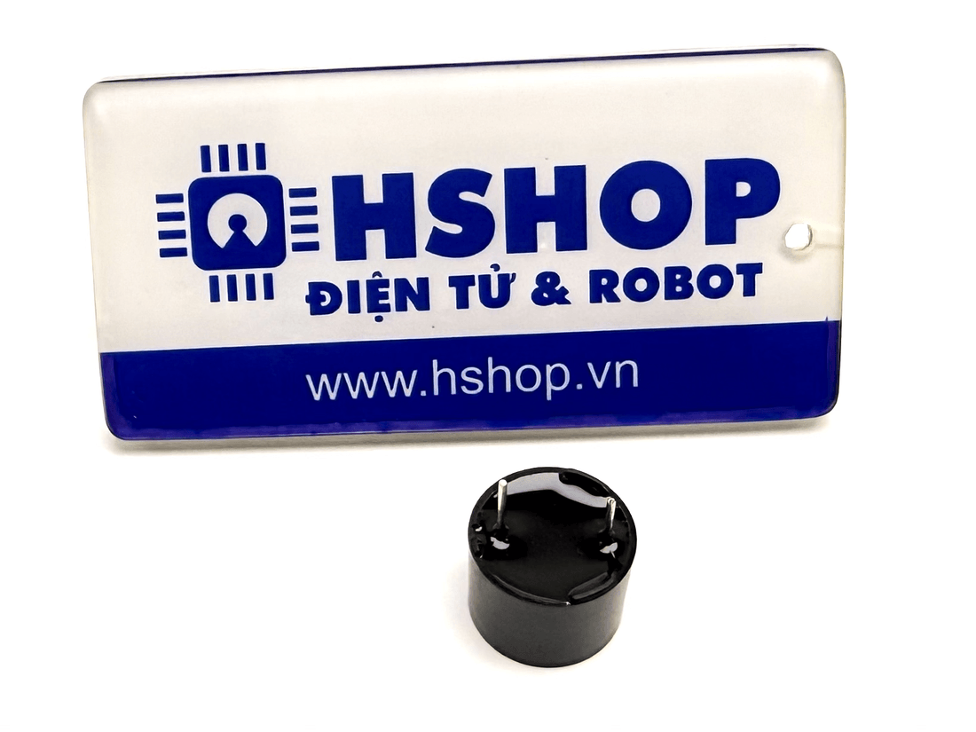 Còi Active Buzzer 5VDC Ø12 x 9.5mm