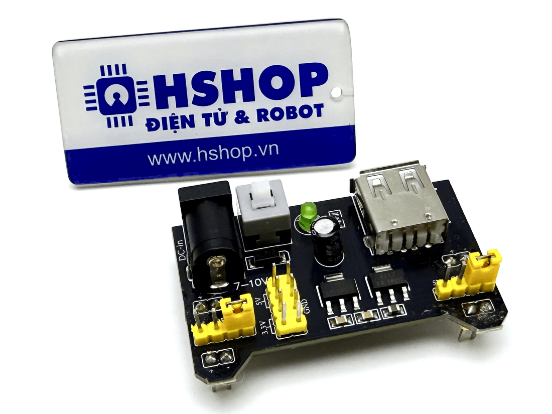 Mạch cấp nguồn cho Breadboard 400 / 830 lỗ MB-102
