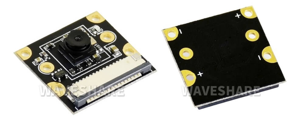 Waveshare IMX219 Camera Module, IMX219-120 (FOV 120°), 8MP, Applicable for Jetson Nano and Raspberry Pi