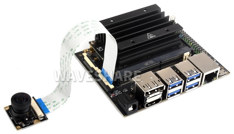 IMX219 Camera Module, 160 Degree FoV, 8MP, Applicable for Jetson Nano and Raspberry Pi