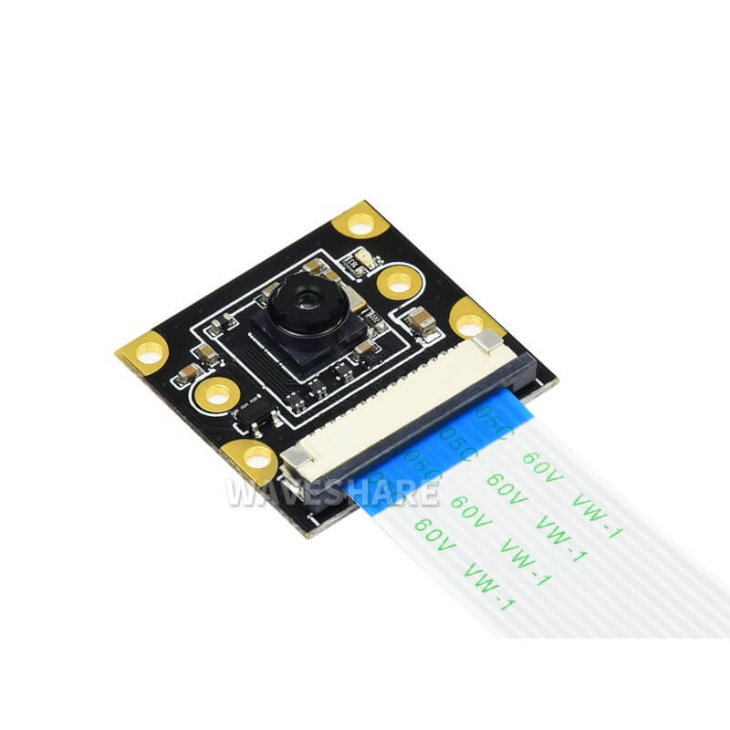 Waveshare IMX219 Camera Module, IMX219-77 (FOV 79.3°), 8MP, Applicable for Jetson Nano and Raspberry Pi