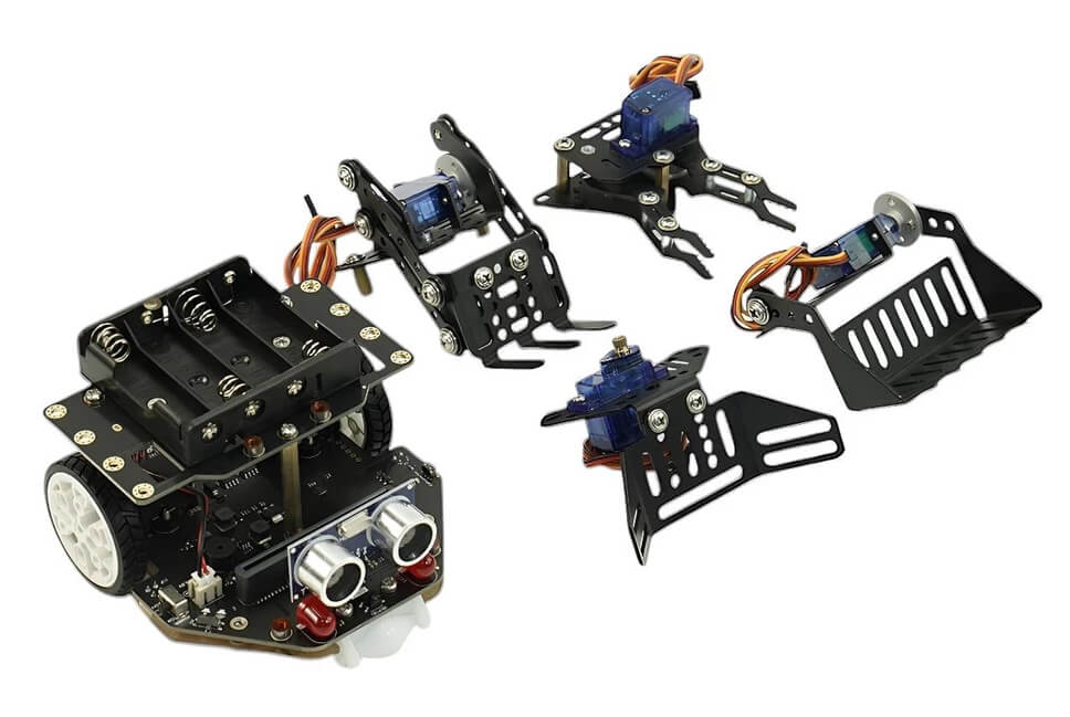 Bộ kit DFRobot micro:Maqueen Plus V2 (Ni MH Rechargeable Battery) with micro:Maqueen Mechanic