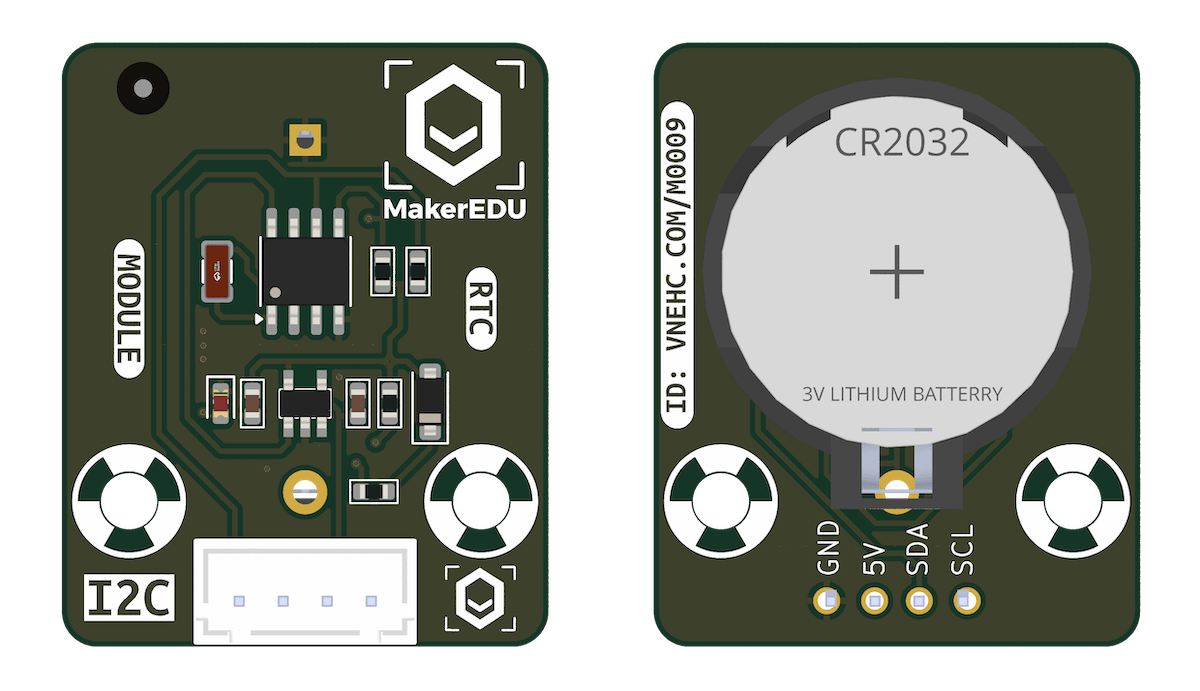 Mạch thời gian thực MKE-M09 RTC DS1307 Module