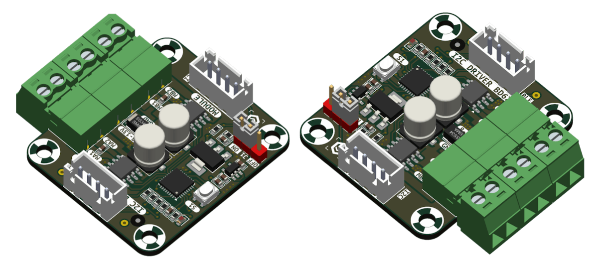 Mạch diều khiển động cơ DC MKE-M18 BD62130 I2C Motor Driver Module
