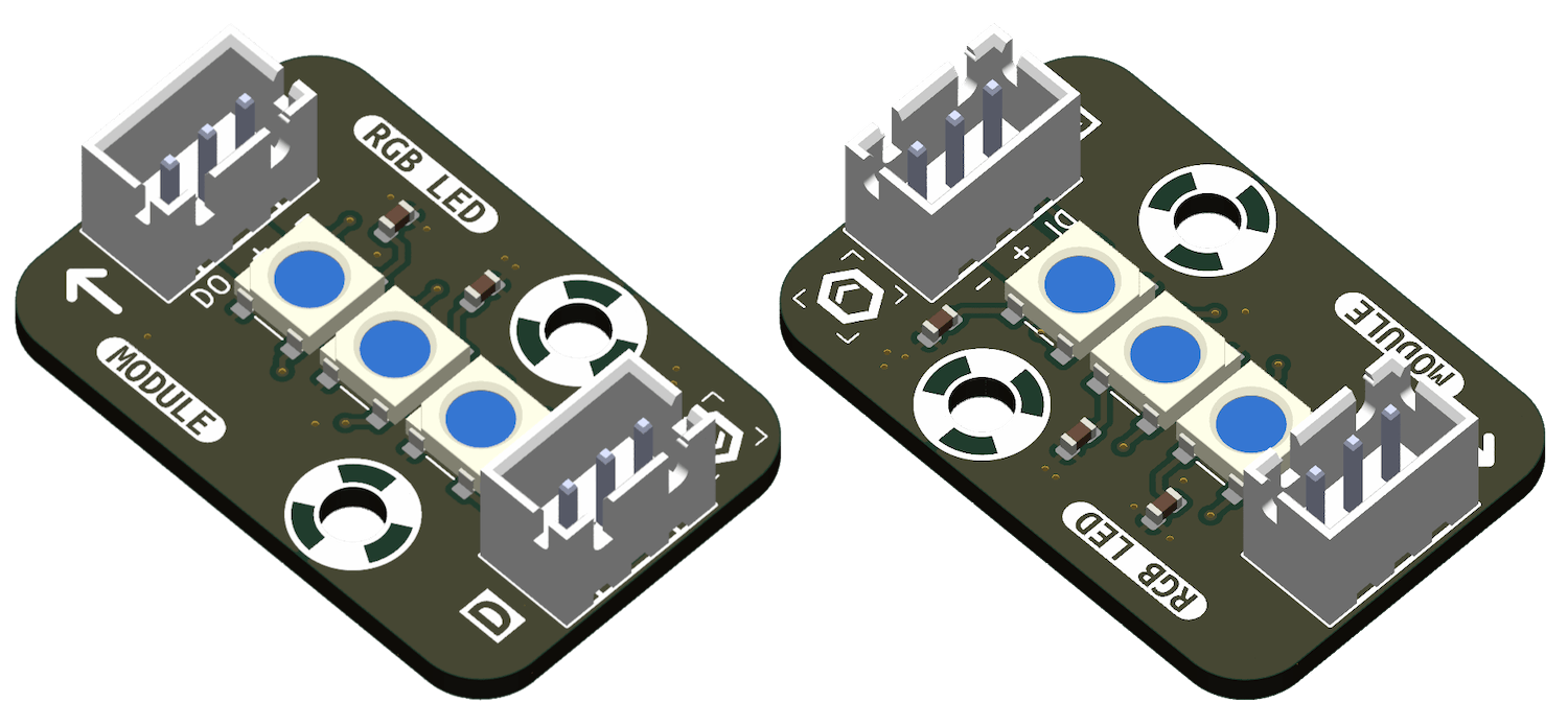 Mạch LED đổi màu MKE-M22 WS2812B RGB LED Module