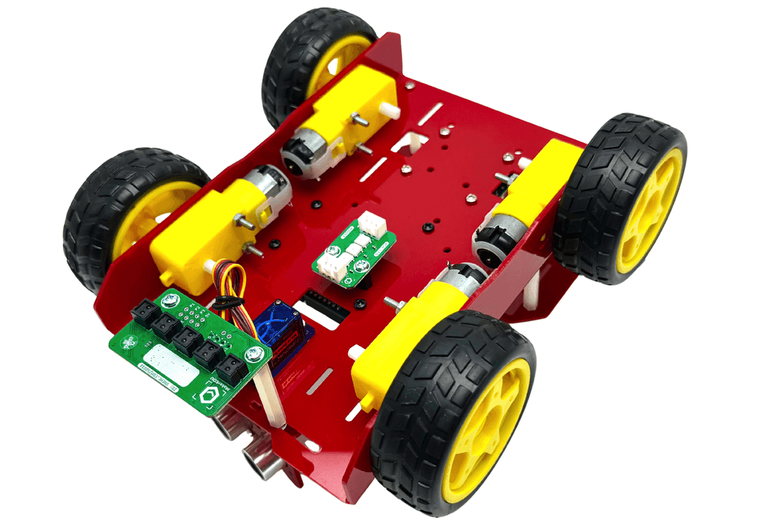 Khung xe MKE-R01 4WD Robot Car Chassis TT Motor