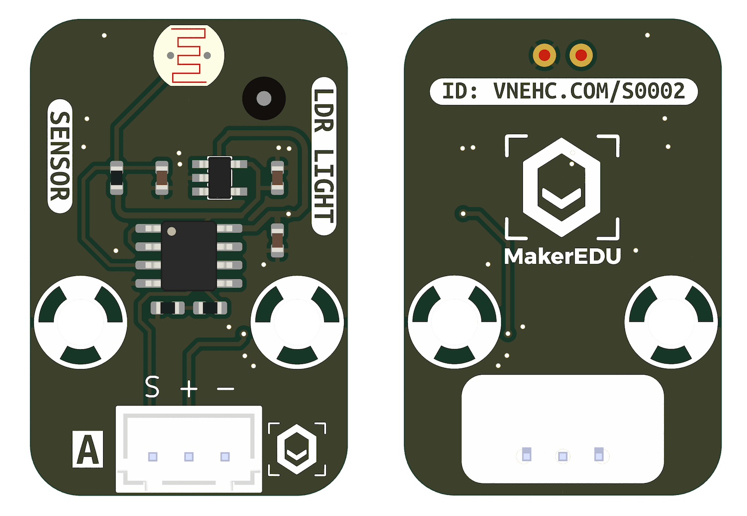 Cảm biến ánh sáng quang trở MKE-S02 LDR Light Sensor