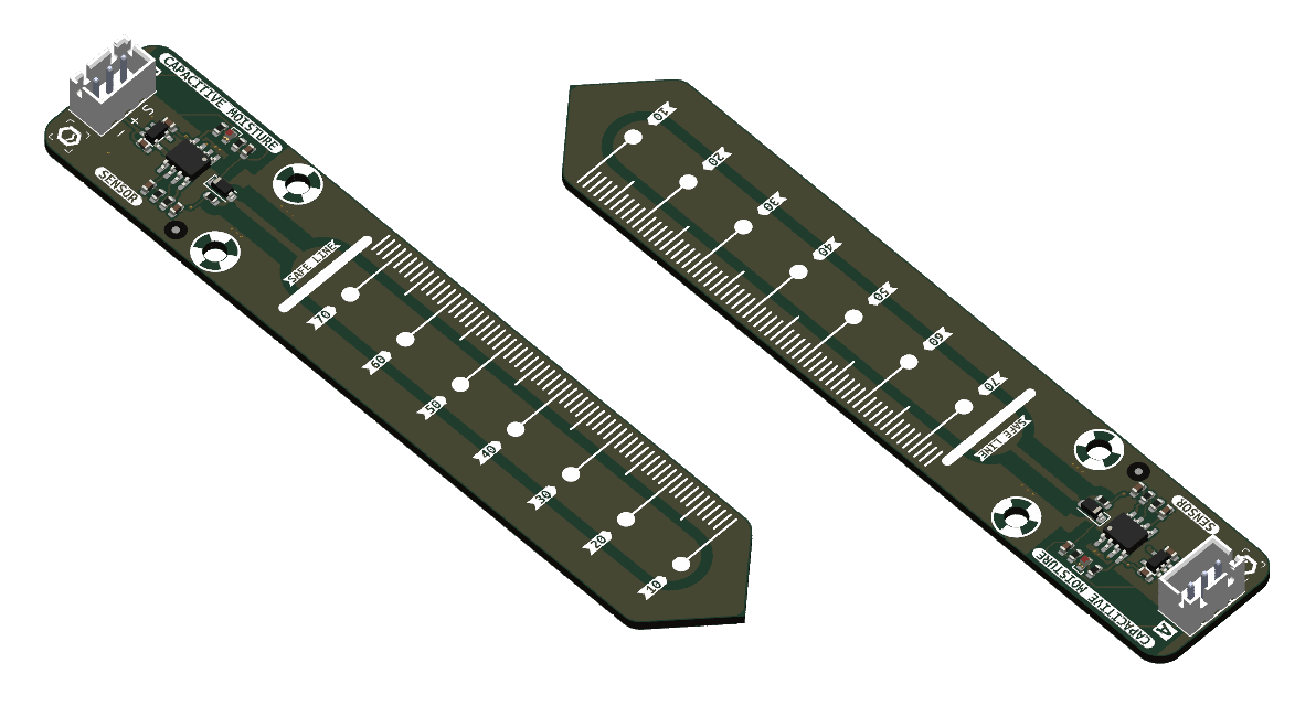 Cảm biến độ ẩm đất điện dung MKE-S13 Capacitive Soil Moisture Sensor