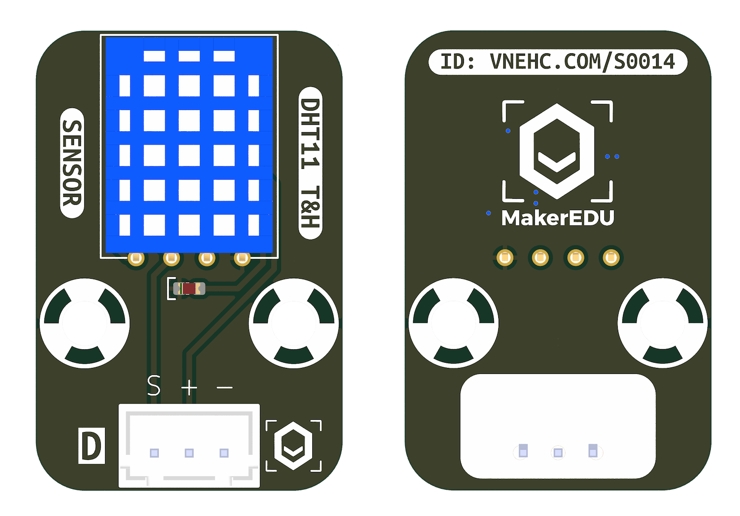 Cảm biến độ ẩm nhiệt độ MKE-S14 DHT11 Temperature Humidity Sensor