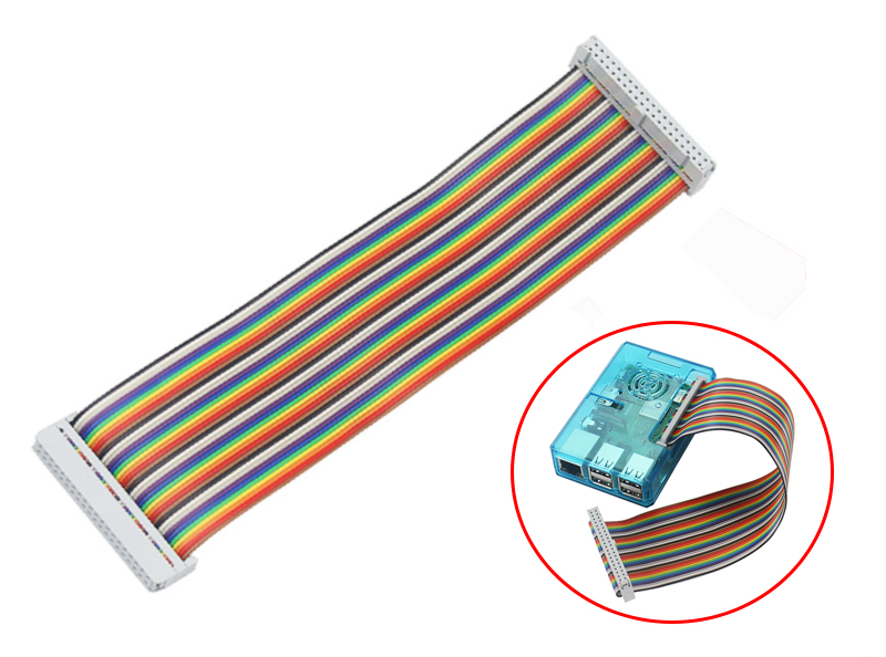 Cáp 40P Female to Female GPIO Expansion Cable for Raspberry Pi